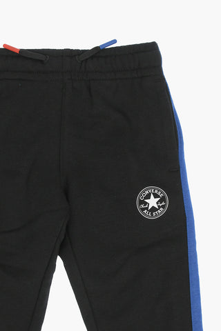 ALL STAR CHUCK TAYLOR joggers a 2 tasche con bande laterali a contrasto