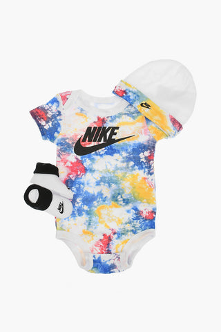 Tie Dye Effect Body Beanie And Shoes Set