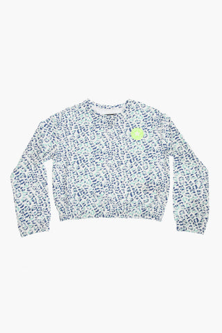 ALL STAR Rundhals-Sweatshirt mit Animal-Print