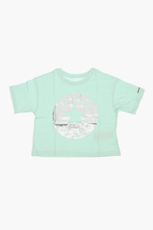 ALL STAR CHUCK TAYLOR Crewneck T-Shirt with Glossy Print