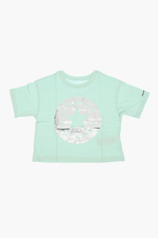 ALL STAR CHUCK TAYLOR t-shirt girocollo con stampa lucida