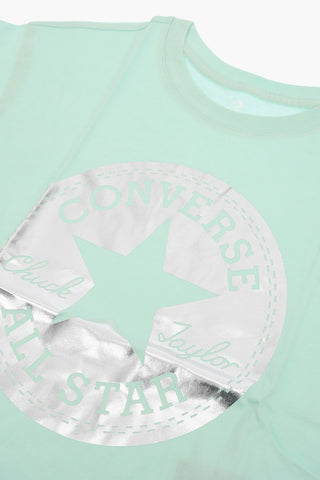 ALL STAR CHUCK TAYLOR t-shirt girocollo con stampa lucida