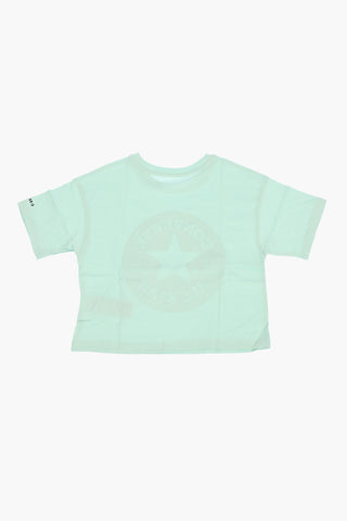 ALL STAR CHUCK TAYLOR t-shirt girocollo con stampa lucida