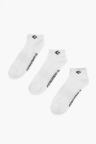 Set mit 3 Paar Socken mit gesticktem Logo
