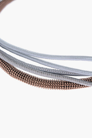 Bracciale in Pelle e Ottone