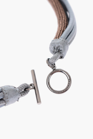 Bracciale in Pelle e Ottone