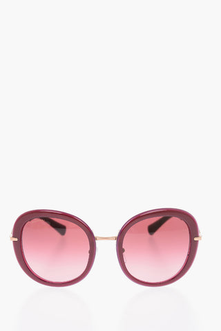 round frame sunglasses