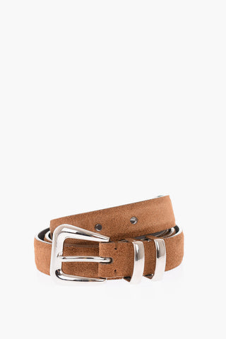 25mm Suede Leather Belt