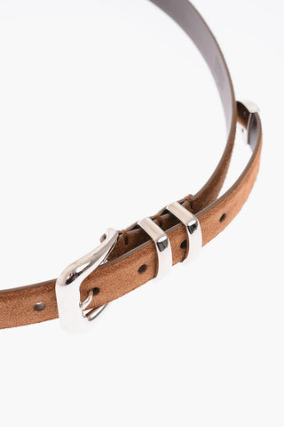 25mm Suede Leather Belt