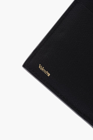 textured leather wallet