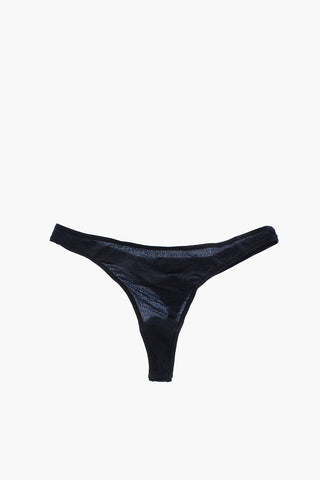 all over logo thong