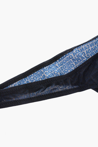 all over logo thong