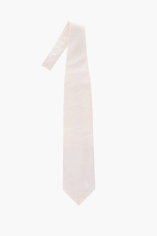 GIORGIO ARMANI Jacquard Silk Paisley Kipper Tie