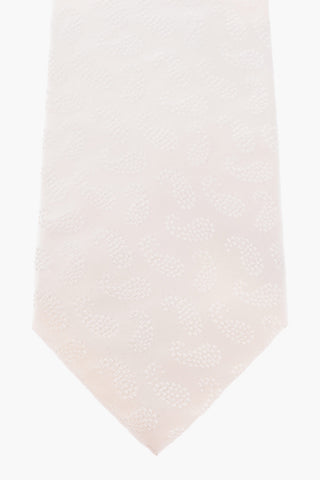 GIORGIO ARMANI Jacquard Silk Paisley Kipper Tie
