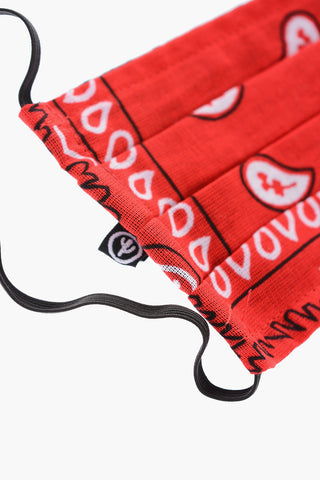 patterned cotton face mask