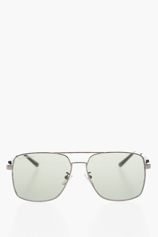 metal frame aviator sunglasses