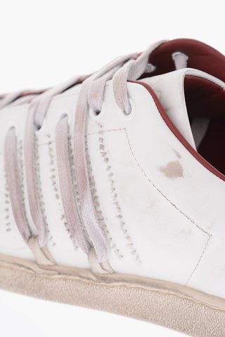 vintage effect STRIPESLESS PATCH sneakers