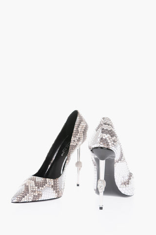 13cm python LUXURY Point Toe Pumps