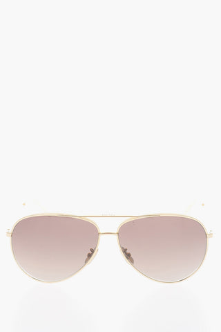 gradient lenses aviator sunglasses
