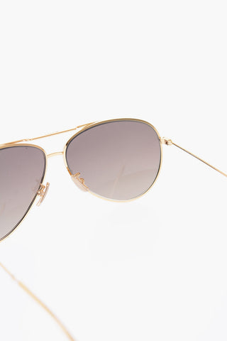 gradient lenses aviator sunglasses