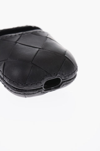 braided leather airPods case