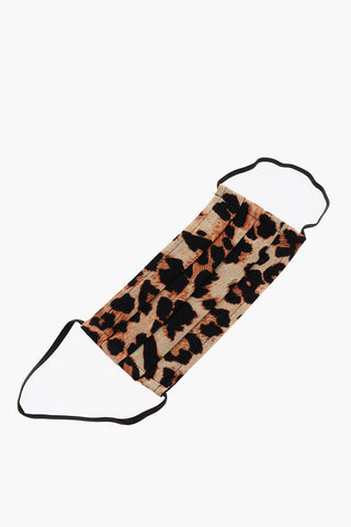 animal printed cotton mask