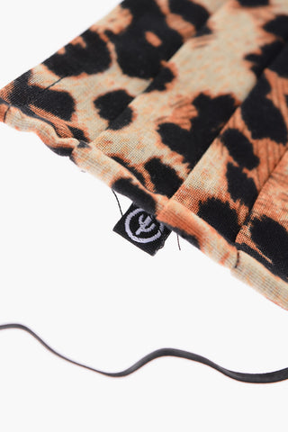 animal printed cotton mask