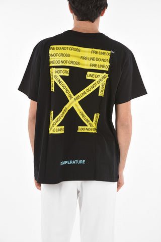 T-shirt FIRETAPE con Stampa