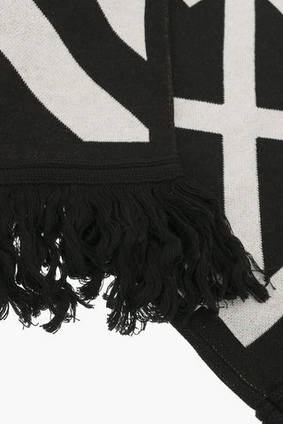 striped ARROWS scarf with fringes