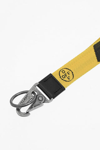 logoed fabric 2.0 INDUSTRIAL necklace keyring