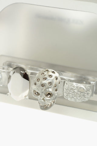Ring Handle JEWELLED SATCHEL Shoulder Bag