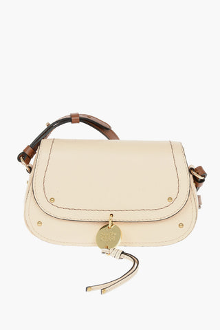 SEE BY Textured Leather SUSIE Shoulder Bag with Charm