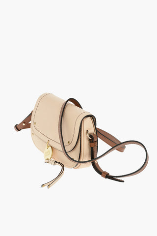SEE BY Textured Leather SUSIE Shoulder Bag with Charm