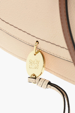 SEE BY Textured Leather SUSIE Shoulder Bag with Charm