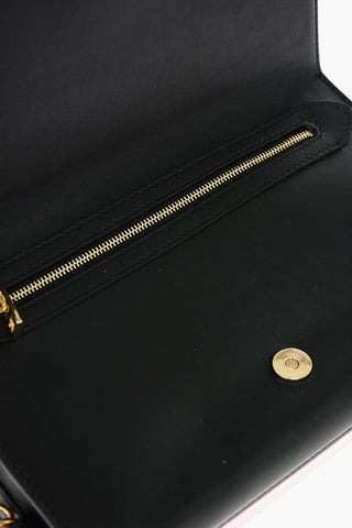 Leather THE STORY Chain Shoulder Bag
