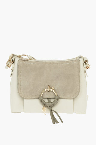 SEE BY Leather and Suede JOAN Shoulder Bag