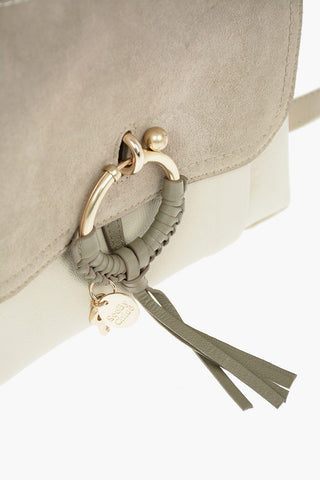 SEE BY Leather and Suede JOAN Shoulder Bag