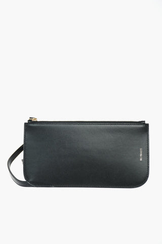Neck Pouch in Pelle con Chiusura Zip