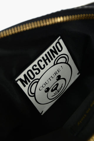 COUTURE! Zipped Nylon TEDDY BEAR Crossbody Bag