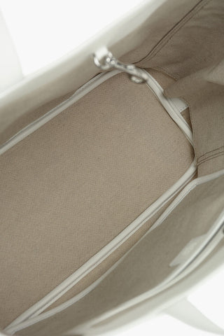 All-Over Logo DELMY VISETOS Leather Tote Bag