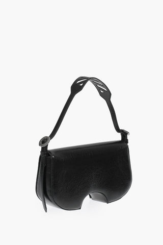 leather bag with removable shoulder strap