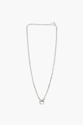 collana in ottone con pendente
