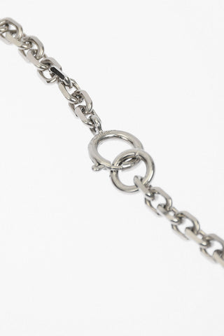 collana in ottone con pendente