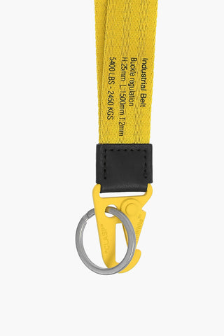 logoed fabric 2.0 INDUSTRIAL necklace keyring