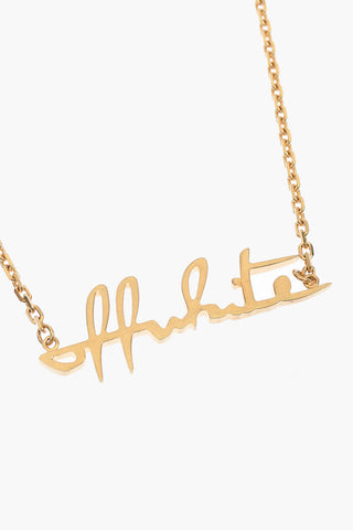 Collana a tinta unita in ottone