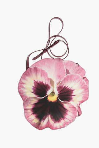 Borsa a Tracolla PINK PANSY in Pelle