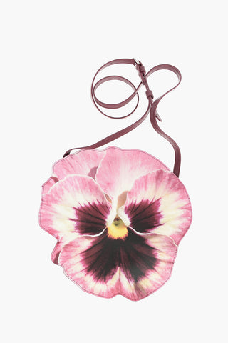 Borsa a Tracolla PINK PANSY in Pelle