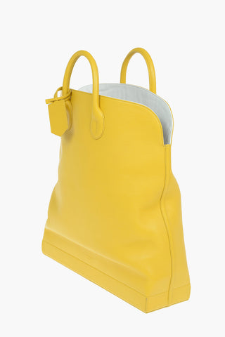 Double-handle Leather Travel Bag