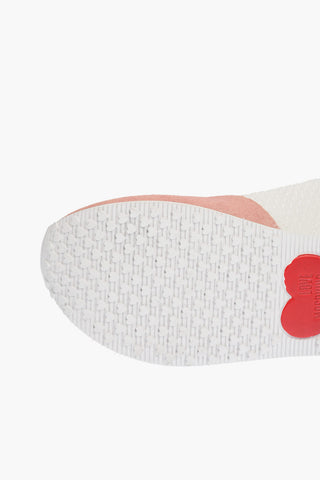 LOVE two-tone suede leather details WALK 25 sneakers