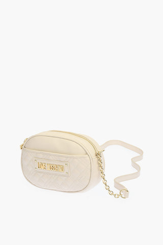 LOVE borsa camera in ecopelle trapuntata